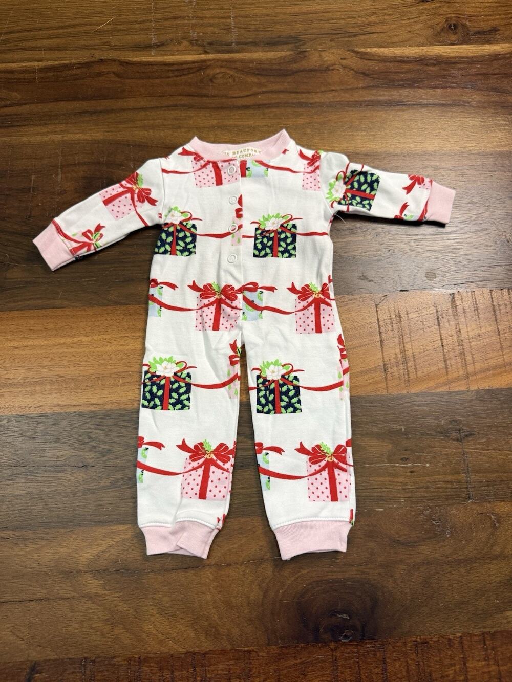 The Beaufort Bonnet Company 100% Pima Cotton Footless Christmas Sleeper